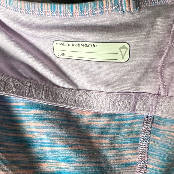 Ivivva Pink and Blue Strappy tank top - Picture 4 of 8